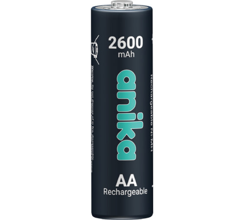 Батарейка перезаряжаемая AA Anika HR6 2600mAh x2